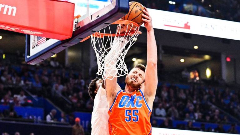  Isaiah Hartenstein glänzt mit einer starken Leistung gegen die Timberwolves. 