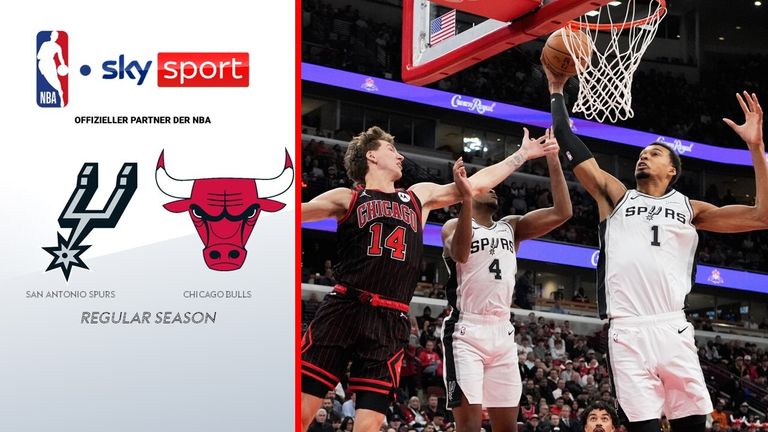 San Antonio Spurs @ Chicago Bulls - die Highlights | NBA