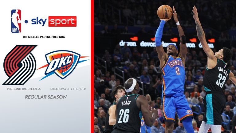 Portland Trail Blazers @ Oklahoma City Thunder - die Highlights | NBA