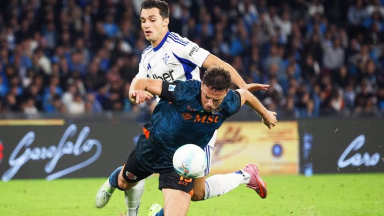 Napoli kommt gegen Como nicht über ein Unentschieden hinaus. 