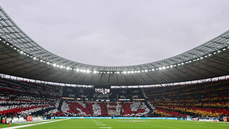 Die Atlanta Falcons spielten gegen die Indianapolis Colts beim diesjährigen NFL Berlin Game.