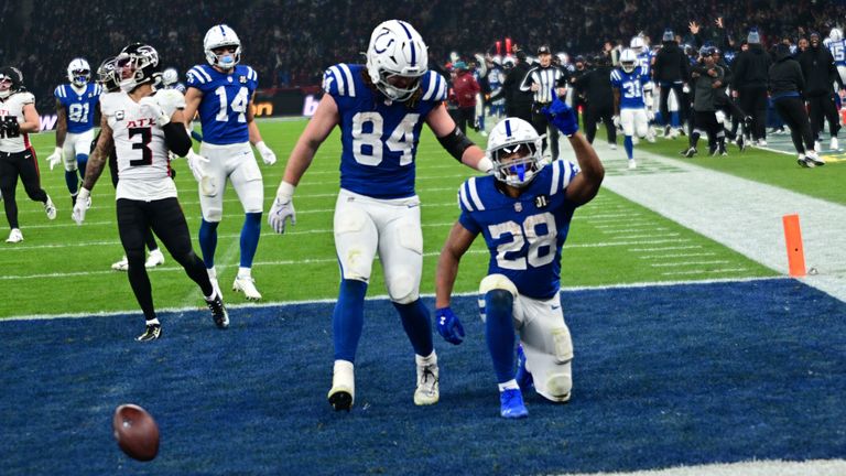 Jonathan Taylor führt seine Colts in Berlin zum Sieg. 