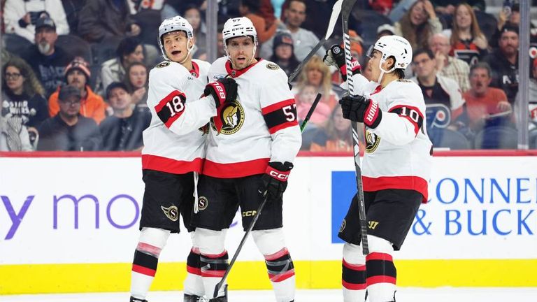 Tim Stützle sorgt für den Sieg seiner Senators gegen Philadelphia. 