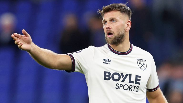 Niclas Füllkrug spielt seit Sommer 2024 bei West Ham United.