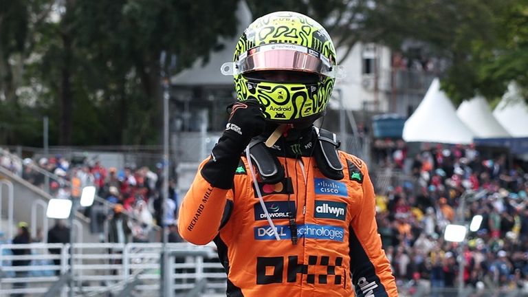 WM-Leader Lando Norris legt in Sao Paulo ein perfektes Wochenende hin.