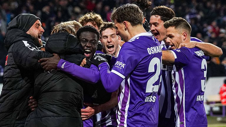 Die Spieler des VfL Osnabrück 