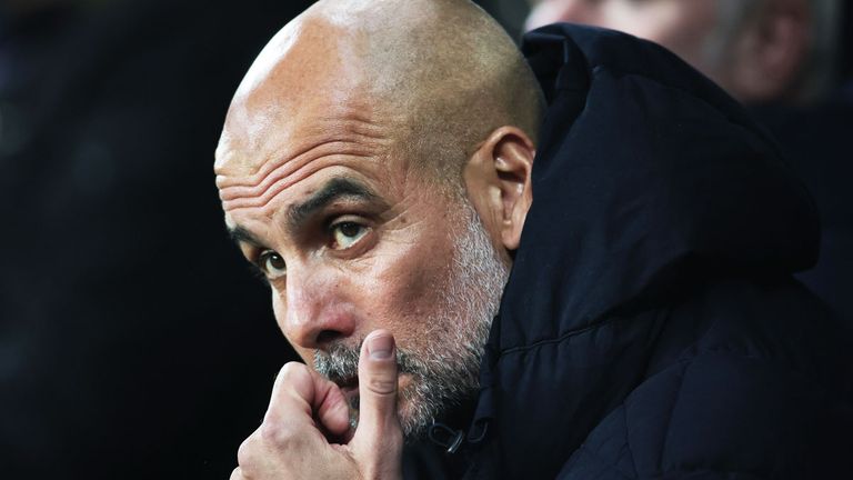 Pep Guardiola entschuldigt sich nach Ausraster bei Manchester-City-Niederlage.
