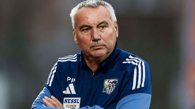 Peter Pacult wurde beim Wolfsberger AC nach nur 31 Tagen entlassen.