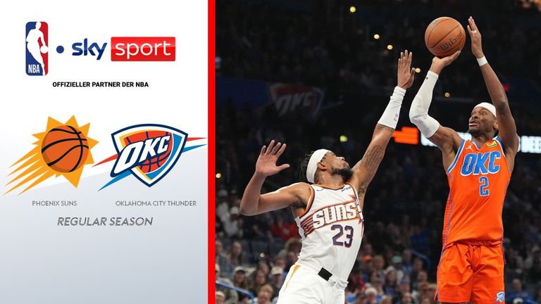 Phoenix Suns @ Oklahoma City Thunder – die Highlights | NBA