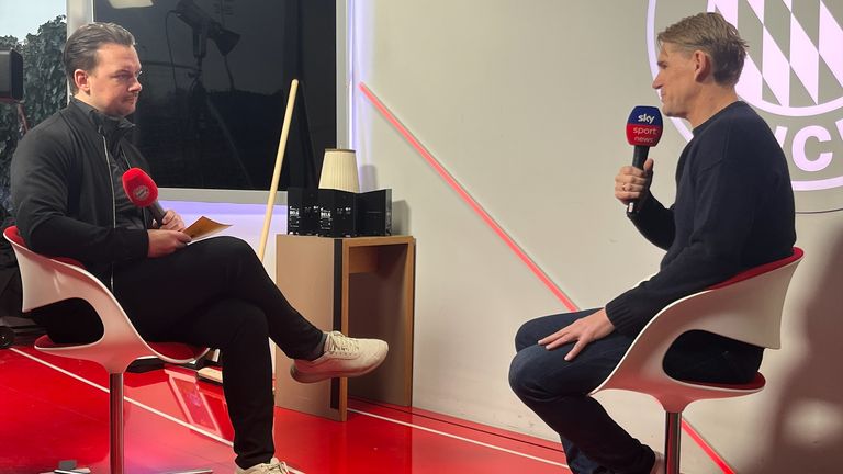 Bayern-Sportdirektor Christoph Freund im Interview mit Florian Plettenberg.