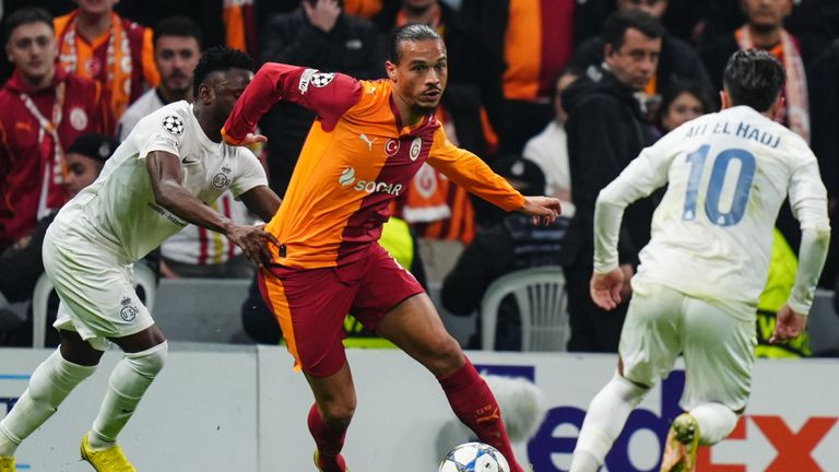 Leroy Sane und Galatasaray verlieren zu Hause gegen Union  Saint-Gilloise. 