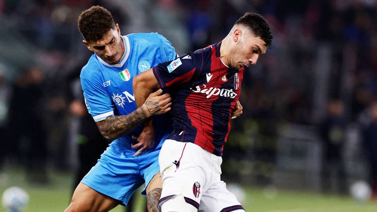 Neapel verliert in der Serie A beim FC Bologna und verliert die Tabellenführung.