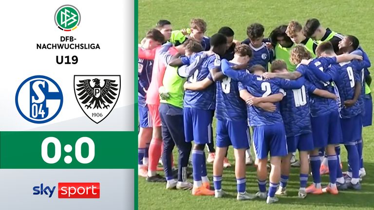 kein Sieg für Schalkes U19 gegen Preußen Münster.