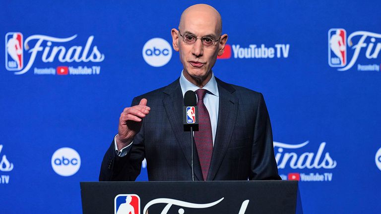 Commissioner Adam Silver will eine NBA-Europaliga an den Start bringen.