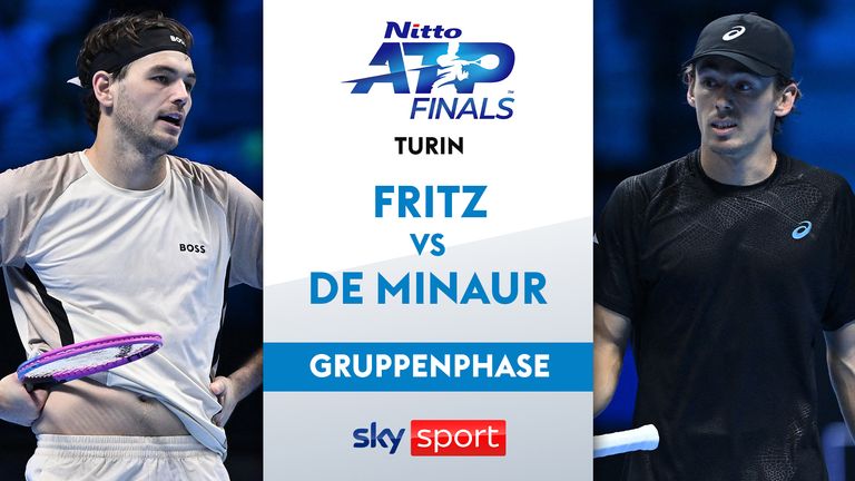 ATP-Finals Turin: Taylor Fritz - Alex de Minaur - die Highlights | Tennis