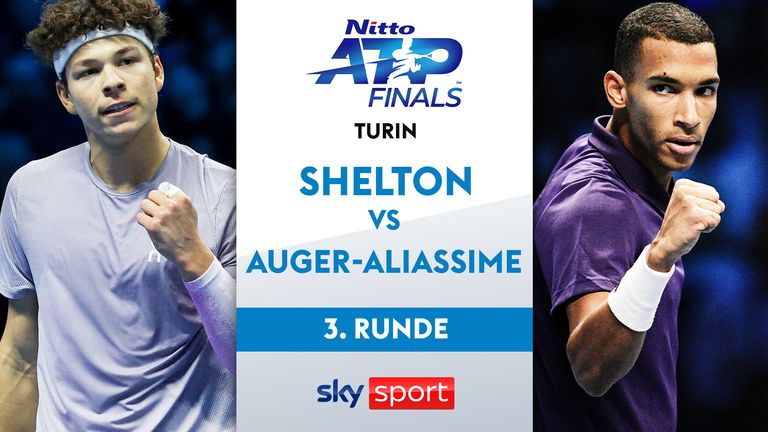 ATP Finals Turin: Ben Shelton vs. Felix Auger-Aliassime - die Highlights | Tennis