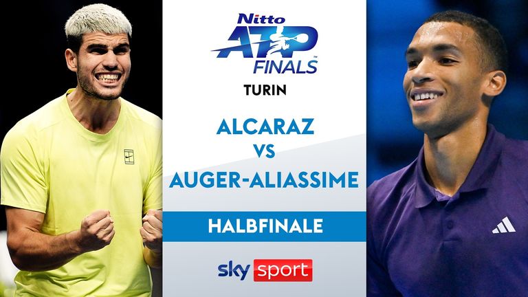 ATP-Finals Turin: Carlos Alcaraz - Felix Auger-Aliassime - die Highlights | Tennis