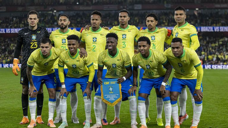 Traditionell wird die brasilianische Hymne vor sportlichen Events wie der WM von der Nationalmannschaft gesungen. 