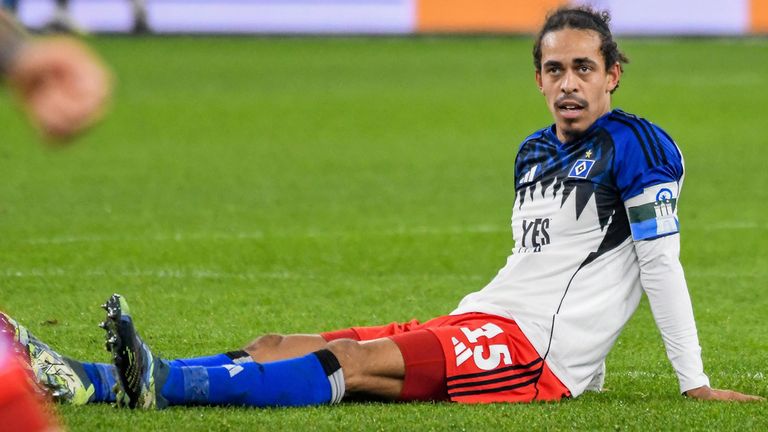 HSV-Kapitän Yussuf Poulsen fällt erneut aus.
