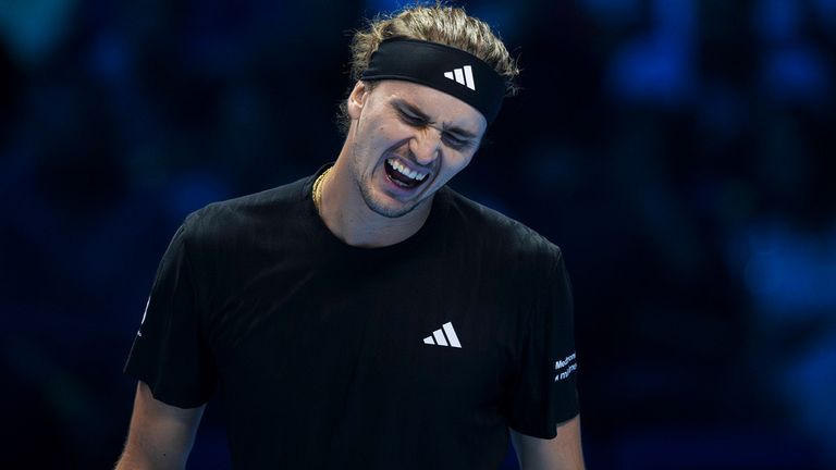 Alexander Zverev ist bei den ATP Finals in der Gruppenphase gescheitert.