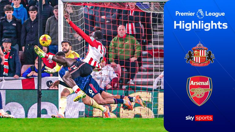 Highlights from the Premier League match between Arsenal and Sunderland.