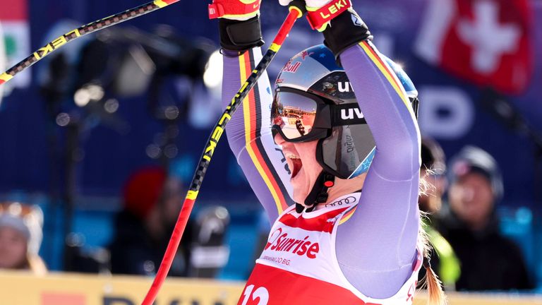 Deutschlands Ski-Hoffnung Emma Aicher ist in Schweden geboren. 