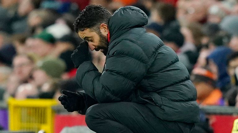 Ruben Amorim ist seit November 2024 Trainer von Manchester United.