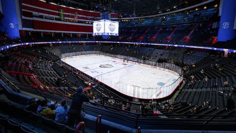 EISHOCKEY-WM: Am 25. Mai 2026 wird das Finale der Eishockey-Weltmeisterschaft in der Avicii-Arena in Stockholm ausgetragen.
