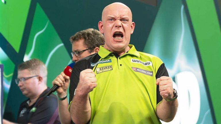 Michael van Gerwen ist einer der Favoriten auf den Titel im Ally Pally.