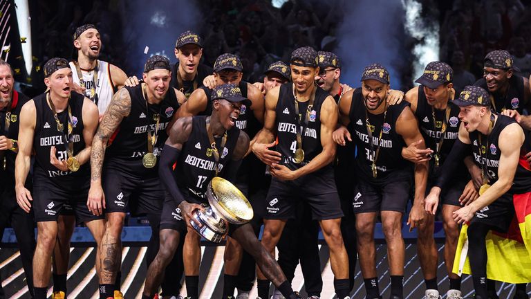 Deutschland ist nach dem Triumph in Riga amtierender Welt- und Europameister im Basketball.