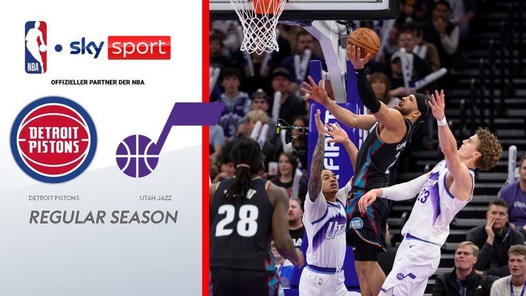 Detroit Pistons @ Utah Jazz - die Highlights | NBA