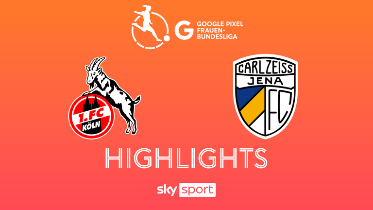 Spieltag 13: 1.FC Köln - Carl Zeiss Jena - 2025/26 - Frauen Bundesliga