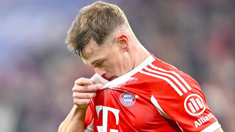 Joshua Kimmich fehlt dem FC Bayern in Heidenheim.
