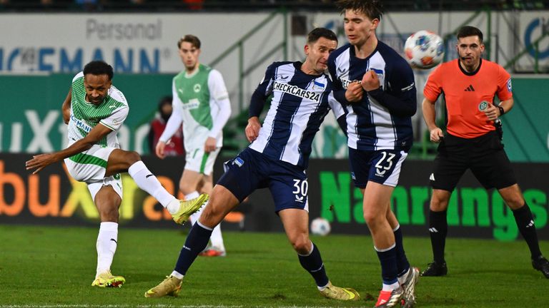 Fürth gegen Hertha. 