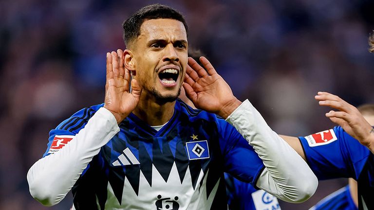 Robert Glatzel trägt seit 2021 das Trikot des HSV.