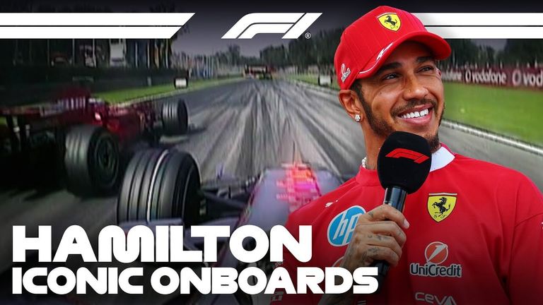 Sky Sport F1 präsentiert die besten Onboards von Lewis Hamilton. Einige der ikonischsten Momente des mehrfachen Weltmeisters direkt aus der Cockpit-Perspektive.