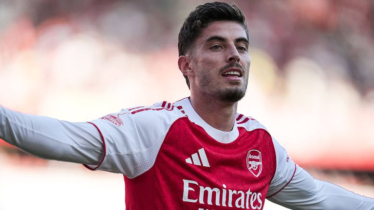 Kai Havertz ist beim FC Arsenal zurück auf dem Trainingsplatz.