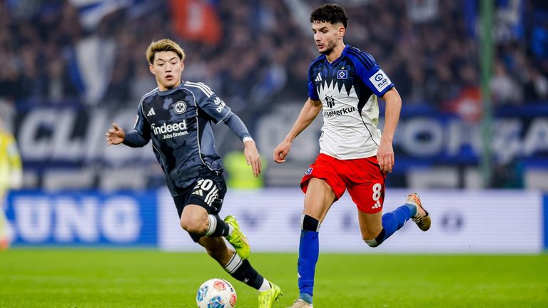 Der HSV und Eintracht Frankfurt teilen die Punkte.