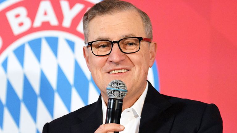 Jan-Christian Dreesen ist optimistisch bei Upamecano-Verlängerung.