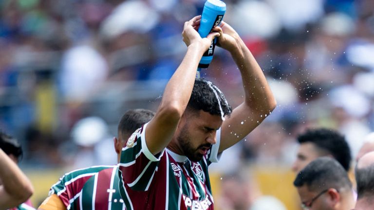 Bereits bei der Klub-WM im letzten Jahr gab es Trinkpausen.