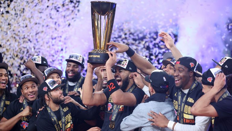Die New York Knicks feiern den ersten Titelgewinn seit 52 Jahren. 