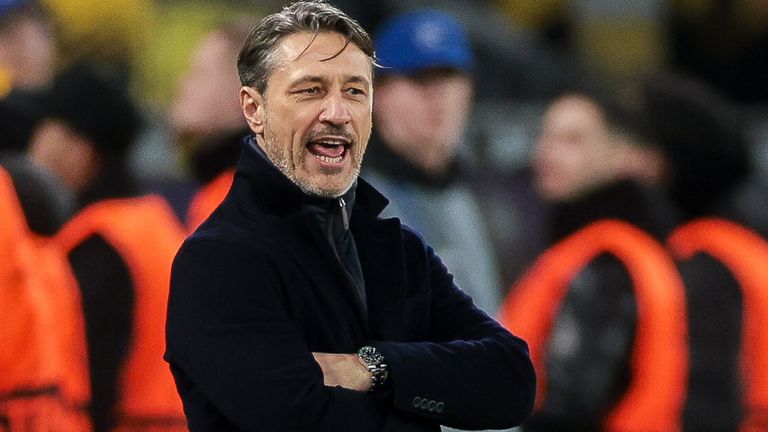 BVB-Coach Niko Kovac ärgert sich über den Ausgleichstreffer zum 2:2-