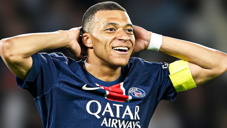 Kylian Mbappe spielte von 2017 bis 2024 für PSG.
