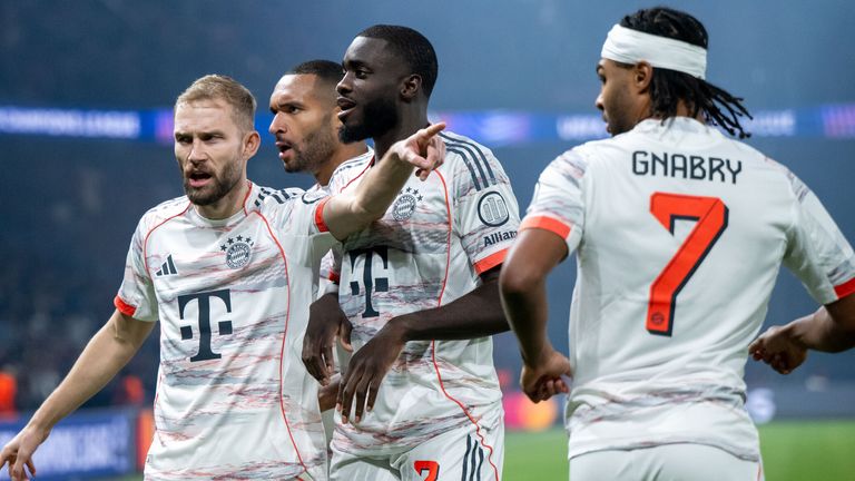 Serge Gnabry (r.) und Konrad Laimer (l.) haben bislang eine starke Hinrunde gespielt. 