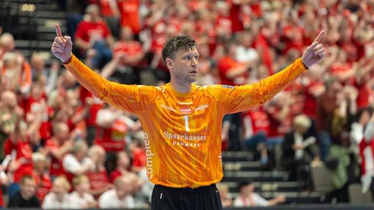 Feiert Niklas Landin auch bei der EM vor den dänischen Fans?