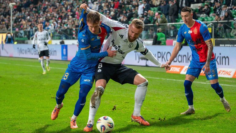 Auch gegen Schlusslicht Piast Gleiwitz siegte der Rekordmeister Legia nicht - Warschau unterlag mit 0:1.