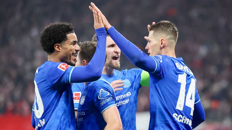 Bayer Leverkusen gewinnt bei RB Leipzig.