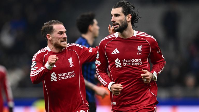 Liverpool feiert einen späten Sieg bei Inter.