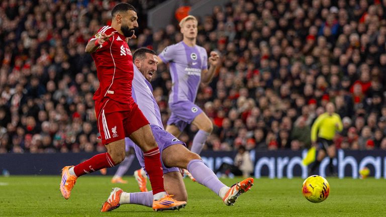 Der FC Liverpool gewinnt nach dem Salah-Eklat gegen Brighton.