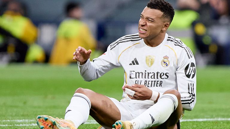 Kylian Mbappe könnte das Spiel gegen Manchester City verpassen. 